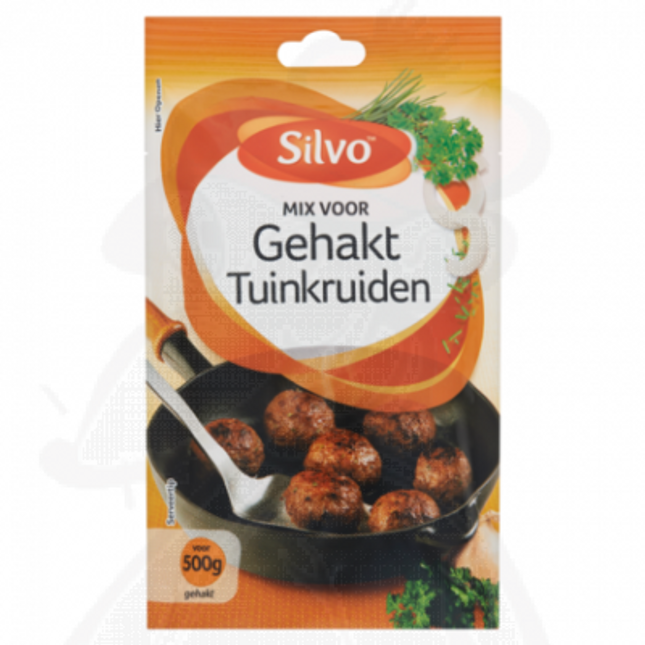 Silvo Gehakt Tuinkruiden Mix 40G ( BB 22/06/2026 )