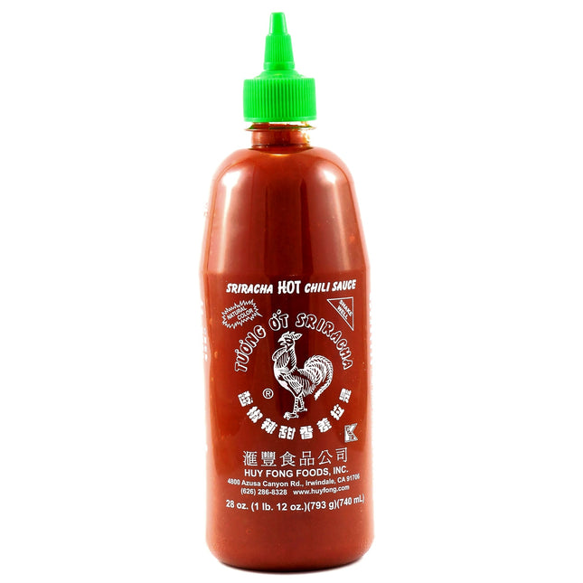 Huy Fong Sriracha Hot Chilli Sauce 740ML USA ( BB 30/06/2027 )