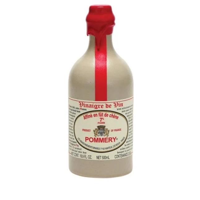 Pommery Red Wine Vinegar 500ml Stoneware Bottle