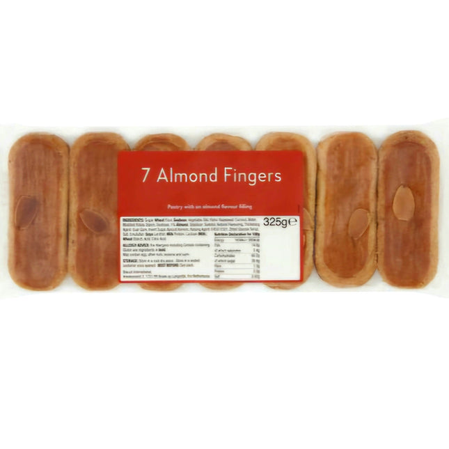 Fresh Bake 7 Almond Fingers 325G ( BB 06/02//2026 )
