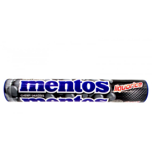 Mentos Licorice Drop Rolls 37.5G ( BB 30/08/2027 )