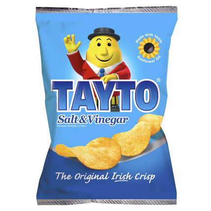 Tayto Salt & Vinegar Crisps 37G ( BB 18/06/2024 )