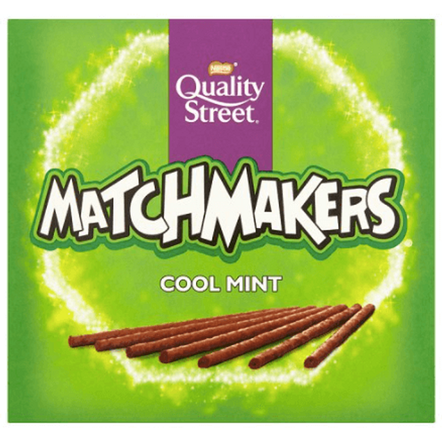Nestle Quality Street Matchmakers Mint Sticks 120G ( BB 28/02/2026 )