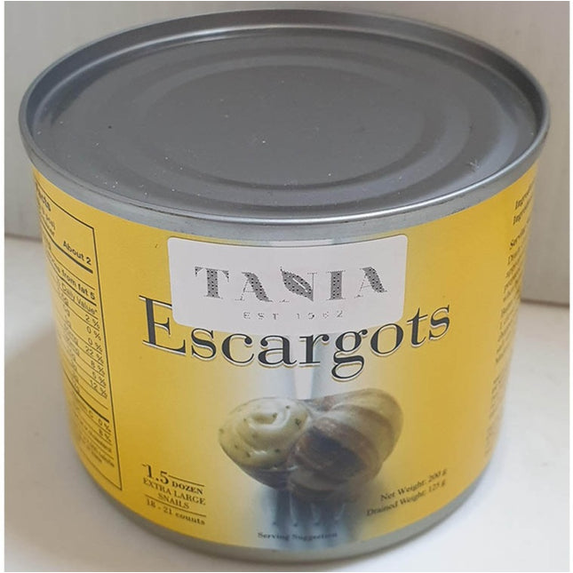 Tania Escargots 18's to 20's 200G ( BB 16/02/2027 )