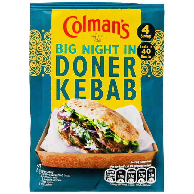 Colman's Doner Kebab 38G ( BB 30/07/2026 )
