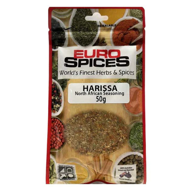 Euro Spices Harissa ( North African Seasoning ) 50G
