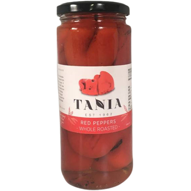 Tania Roasted Red Pepper Whole 430G ( BB 30/01/2026 )