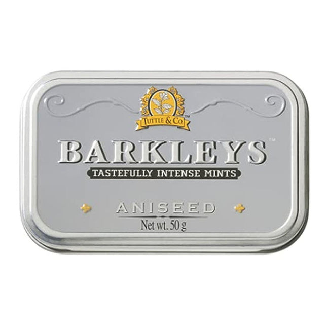 Barkleys Aniseed Mints Tin 50G ( BB 01/2028 )