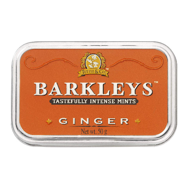 Barkleys Ginger Tin 50G ( BB 10/2028 )