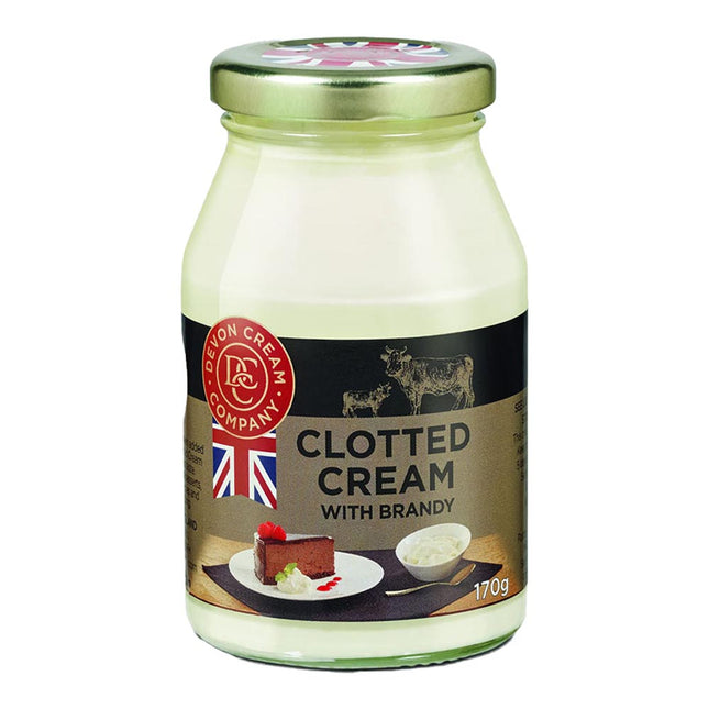 Devon Cream Company Clotted Cream with Brandy 170G ( BB 31/08/2026 Not Available for Shipping )