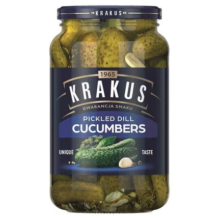 Krakus Polish Pickle Dill Cucumbers 920G ( BB 03/2025 )