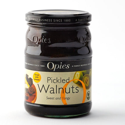 Opies Pickled Walnuts with Ruby Port 370G ( BB 30/04/2025 )