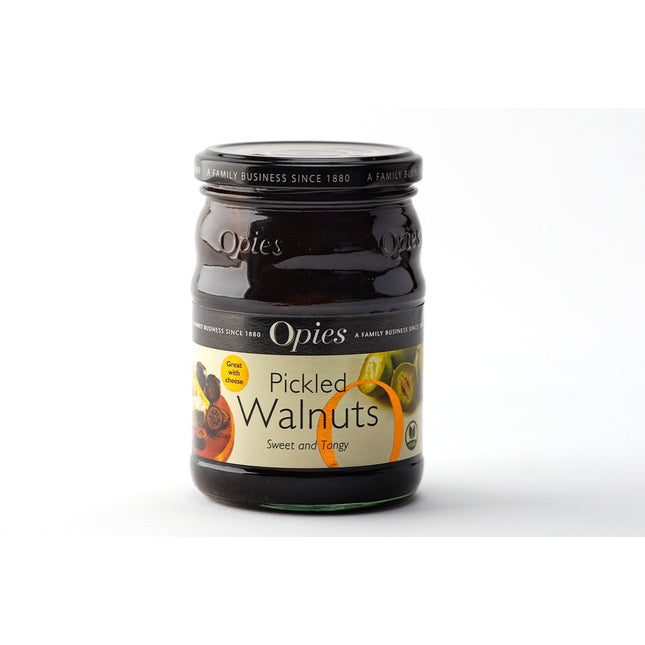 Opies Pickled Walnuts Sweet & Tangy 390G ( BB 30/03/2028 )