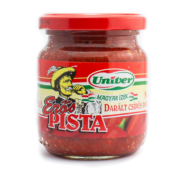 Univer Eros Pista Strong Steve Paprika Paste Spicy Hot 200G ( BB 30/11/2026 )