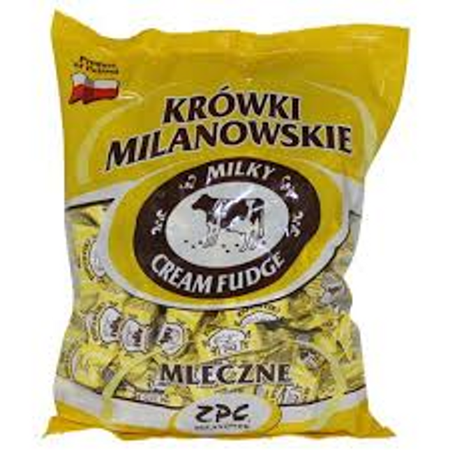 Krowki Milanowskie Milky Cream Fudge 1 KG ( BB 08/2026 )