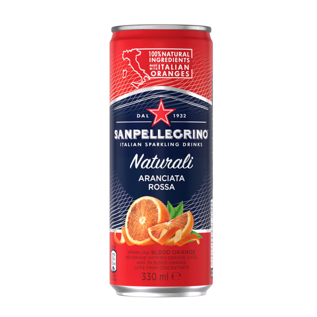 SanPellegrino Naturali Aranciata Rossa Can 330ml ( BB 30/05/2026 )