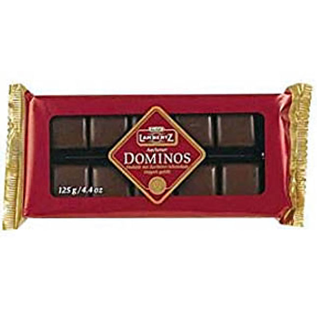 Lambertz Lebkuchen Dark Chocolate Dominos 125G ( BB 30/04/2026 )