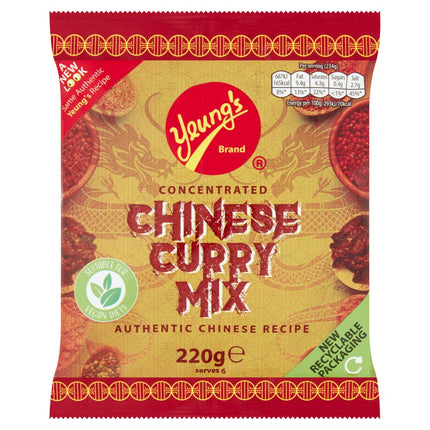 Yeung's Chinese Curry Sauce Mix 220G ( BB 05/2025 )