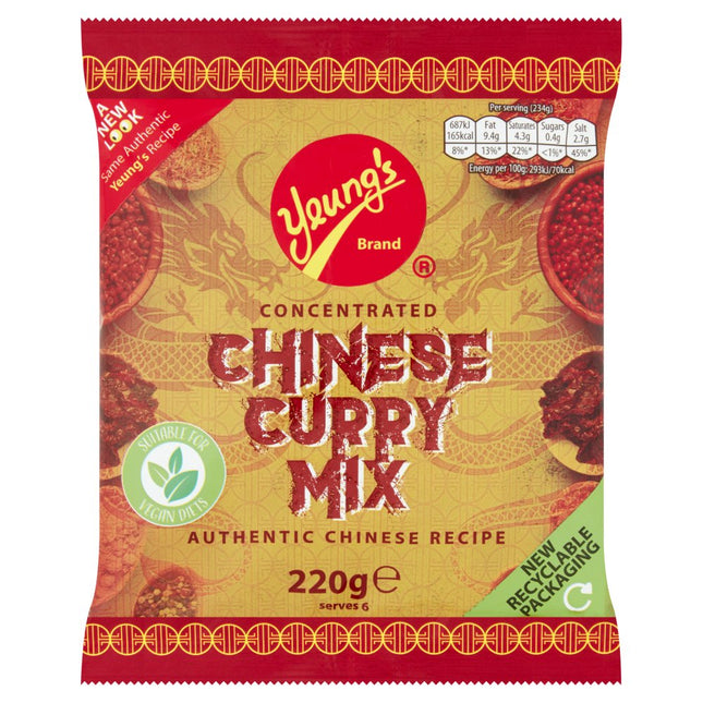 Yeung's Chinese Curry Sauce Mix 220G ( BB 30/05/2027 )