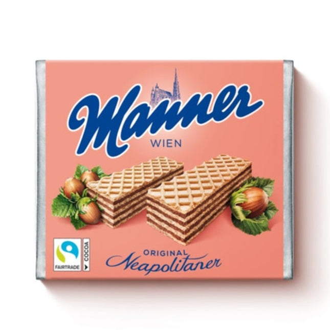 Manner Hazelnut Wafers 75G ( BB 04/2026 )