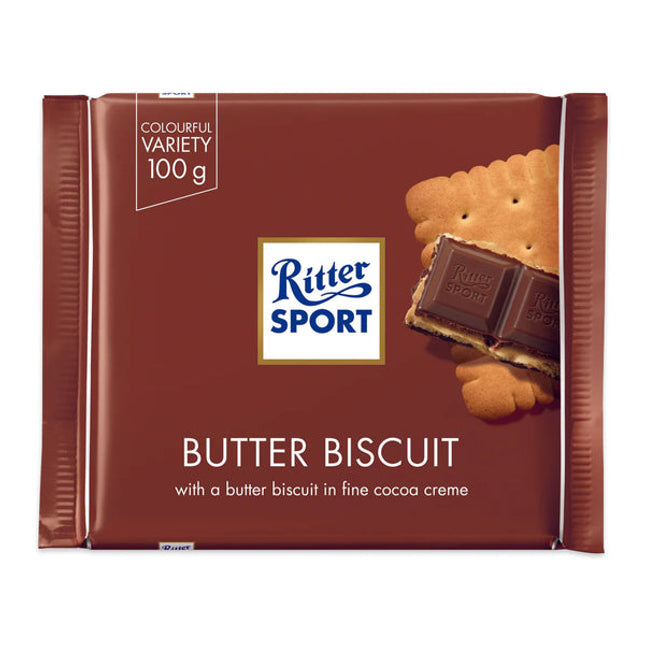 Ritter Sport Butter Biscuit & Cocoa Creme 100G