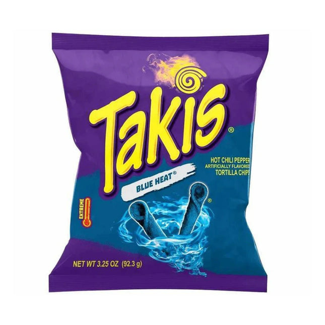 Takis Blue Heat Hot Chilli Pepper Chips 92.3G ( BB 30/04/2026 )