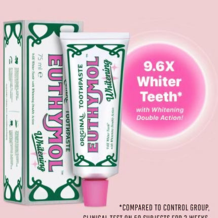 Euthymol Toothpaste Whitening 75ml UK ( BB 03/2025 )