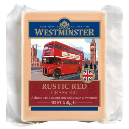 Westminster Rustic Red Grass Fed Cheese 150G ( BB 20/07/2024 )