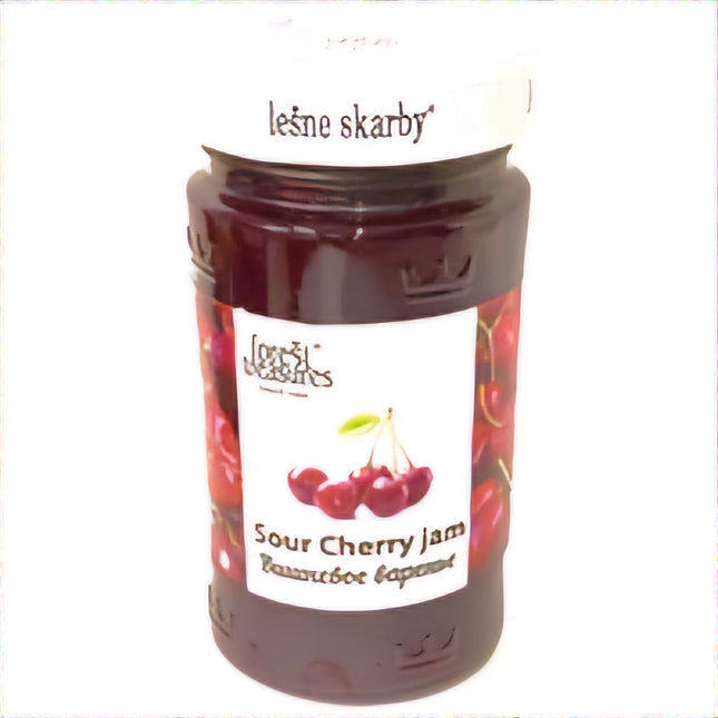 Forest Treasures Sour Cherry Jam 320G ( BB 19/07/2028 )