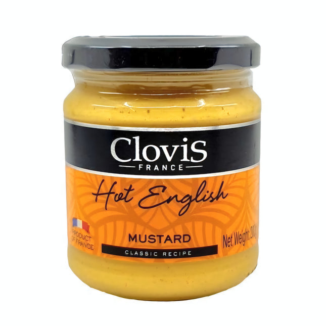 Clovis Hot English Mustard 200G ( BB 02/2027 )