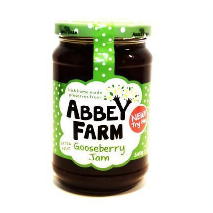 Abbey Farm Gooseberry Jam 340G ( BB 01/11/2025 )