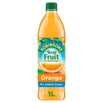 Robinsons Real fruit Orange 1 litre No Sugar Added