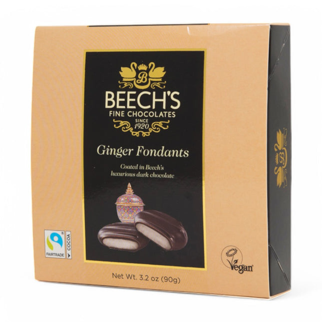 Beech's Dark Chocolate Ginger Creams Fondants 90G ( BB 28/08/2026 )