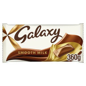 Galaxy Smooth Milk Chocolate Large Gift Bar 360G ( BB 24/11/1024 )