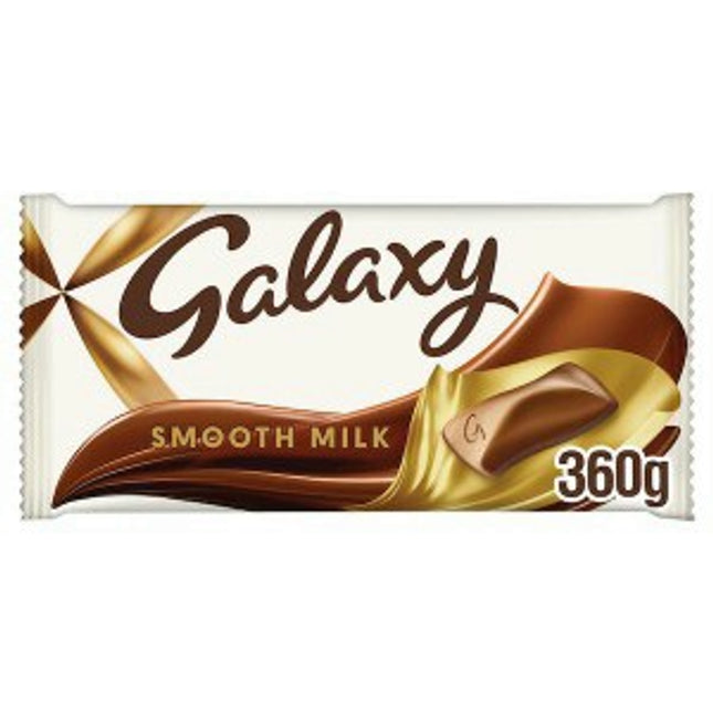 Galaxy Smooth Milk Chocolate Large Gift Block 360G ( BB 05/04/2026 )
