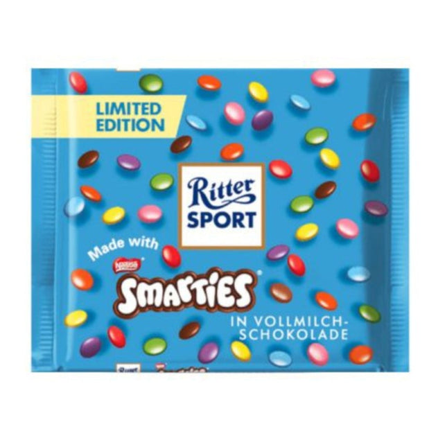 Ritter Sport Smarties in Milk Chocolate 100G