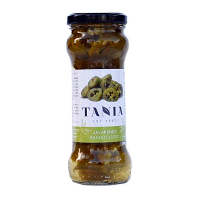 Tania Nacho Sliced Green Jalapeno 235G ( BB 30/08/2025 )