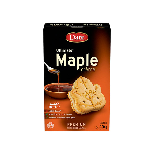 Dare Maple Leaf Creme Cookies 300G ( BB 30/03/2026 )