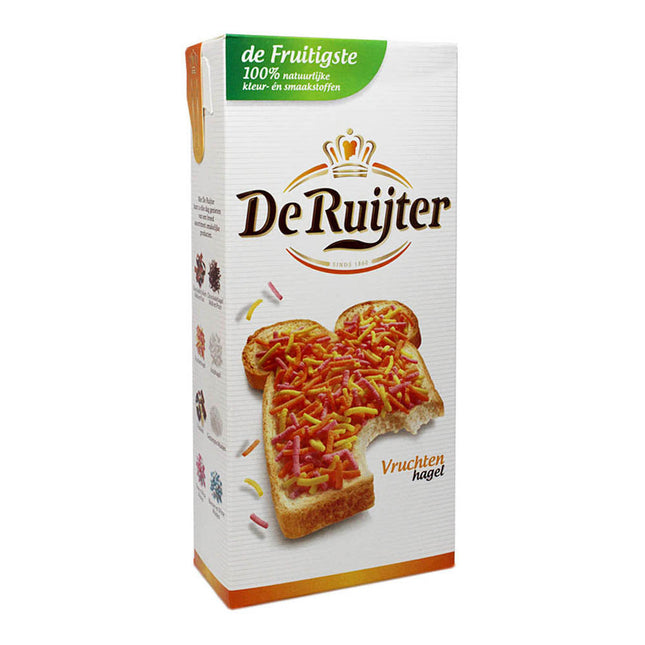 De Ruijter Fruit Sprinkles Vruchten 400G ( BB 28/02/2026 )