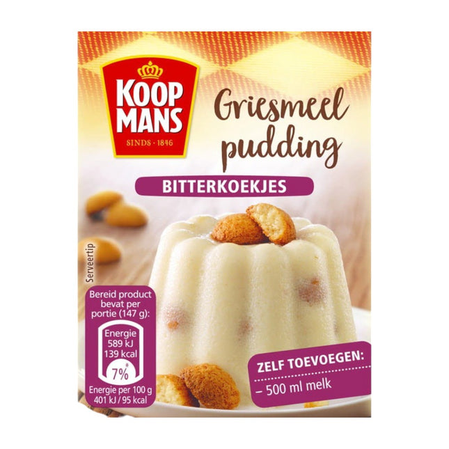 Dr Oetker Koopmans Bitterkoekjes Semolina Pudding Macaroon 90G ( BB 05/2026 )