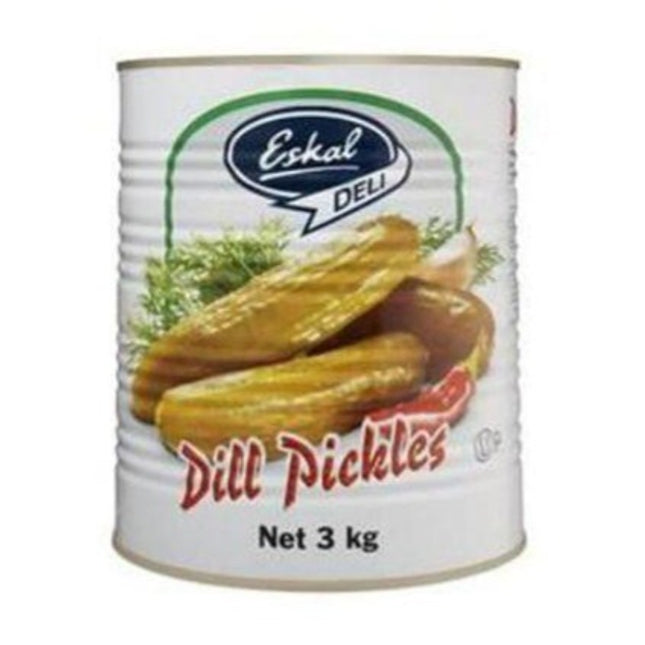 Eskal Dill Pickles Cucumber 3KG ( BB 06/07/2028 )