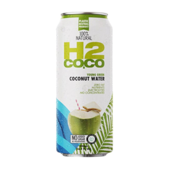 H2 Juice Young Green Coconut Water 100% Natural 500ml (BB 02/2027 )