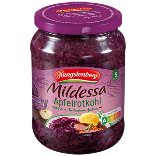 Hengstenberg Mildessa Red Cabbage with Apple 720G ( BB 31/12/2027 )