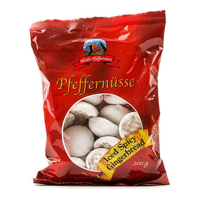 Heidis Pfeffernusse Iced Gingerbread Cookies 200G ( BB 29/07/2026 )