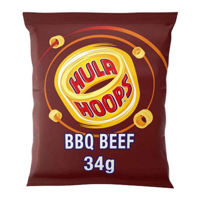 Hula Hoops BBQ Beef 34G ( BB 27/12/2025 )