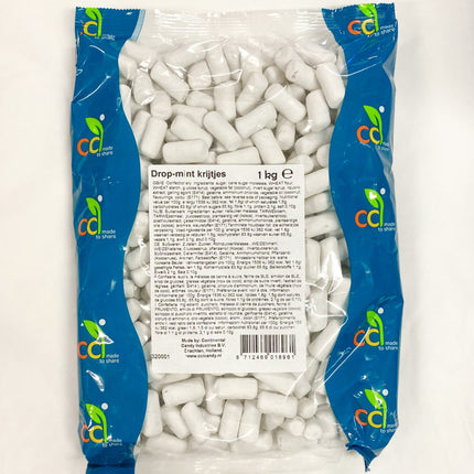 CCI White School Chalk Drop-Mint Krijtes 1kg (BB 31/01/2025 )
