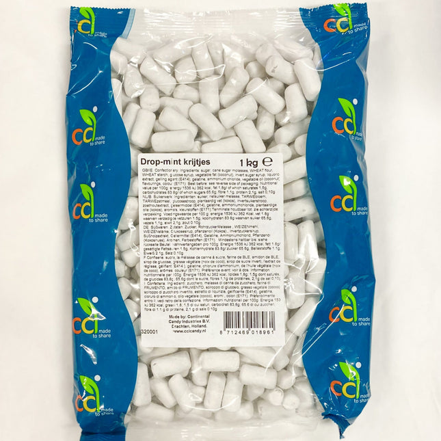 CCI White School Chalk Drop-Mint Krijtes 1Kg (BB 30/06/2026 )