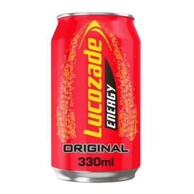 Lucozade Energy Original Can 330ml ( BB 30/08/2026 )