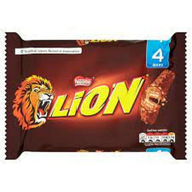 Nestle Lion Bar 4 Pack 120G ( BB 30/06/2026 )
