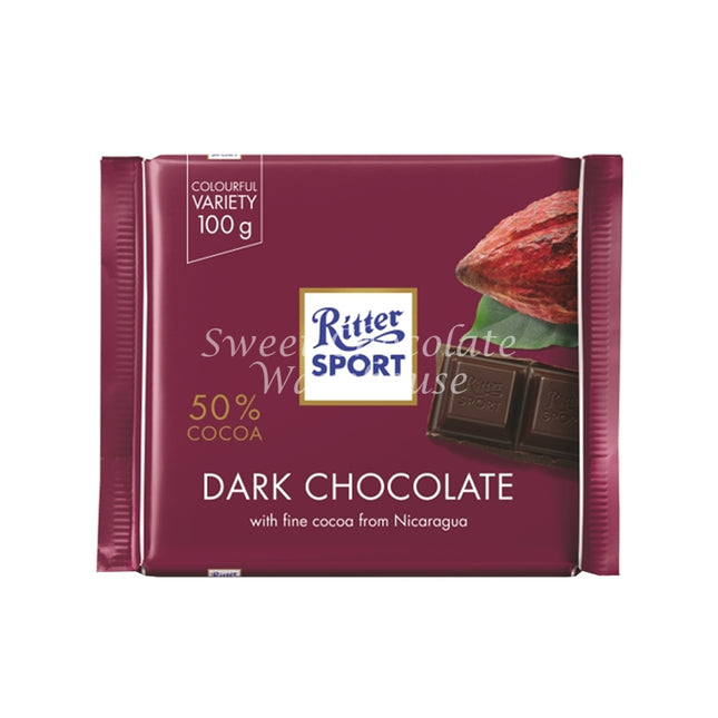 Ritter Sport Dark Chocolate 100G